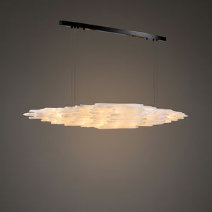 Selenite Crystal  Pendant Chandelier