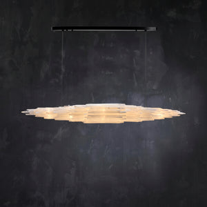 Selenite Crystal  Pendant Chandelier