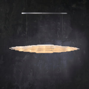Selenite Crystal  Pendant Chandelier
