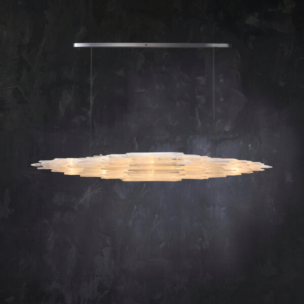 Selenite Crystal  Pendant Chandelier
