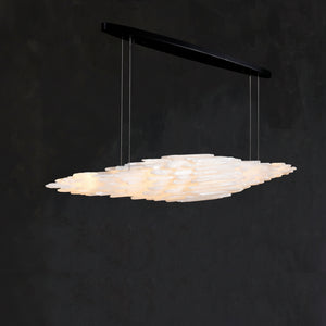 Selenite Crystal  Pendant Chandelier