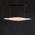 Selenite Crystal Natural Chandelier 47" 59" 71" - kimoylights