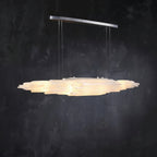 Selenite Crystal Natural Chandelier 47" 59" 71" -kimoylights