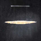 Selenite Crystal Natural Chandelier 47" 59" 71" - kimoylights