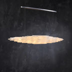 Selenite Crystal Natural Chandelier 47" 59" 71" - kimoylights