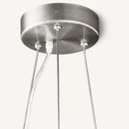 Selenite Crystal Round Pendant Chandelier 31.5" 40.2" - kimoylights