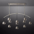 Hemisphere Linear Chandelier 72''