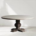 Seraphina Hand-Painted Round Pedestal Dining Table