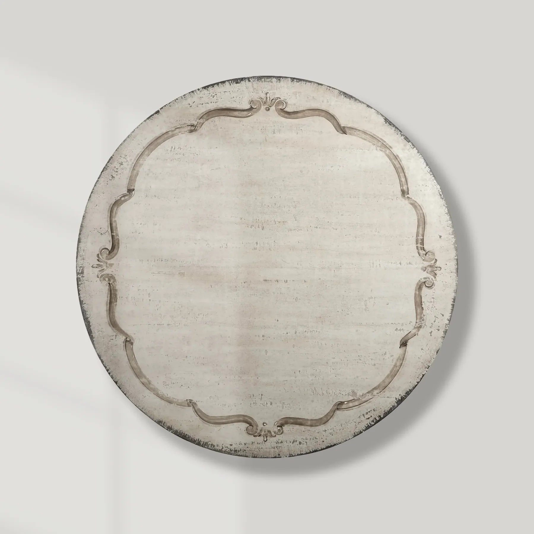 Seraphina Hand-Painted Round Pedestal Dining Table