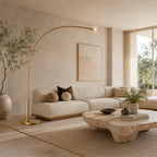 Shesara Clear Glass Floor Lamp