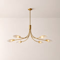 Shesara Clear Glass Linear Chandelier