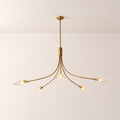 Shesara Clear Glass Round Chandelier