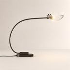 Shesara Clear Glass Table Lamp
