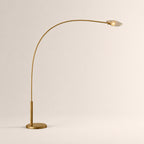 Shesara Smoke Glass Floor Lamp