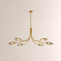 Shesara Smoke Glass Linear Chandelier