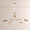 Shesara Smoke Glass Round Chandelier