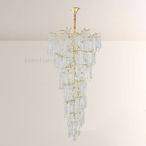 Shiro Noda Crystal Tree Branch Chandelier 95