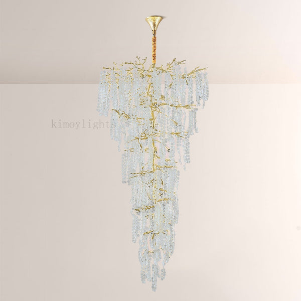 Shiro Noda Crystal Tree Branch Chandelier 95