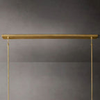 Kelly Glass Linear Chandelier 60''