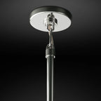 Kelly Glass Oval Chandelier 72''