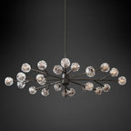 Kelly Glass Oval Chandelier 72''