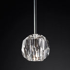 Kelly Clear Glass Rod Pendant