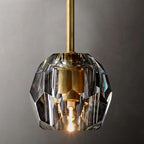 Kelly Clear Glass Rod Pendant