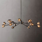 Kelly Glass Round Chandelier 60''