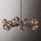 Kelly Glass Round Chandelier 36''