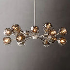 Kelly Glass Round Chandelier 36''