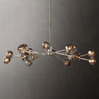 Kelly Glass Round Chandelier 60''