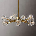 Kelly Glass Round Chandelier 36''