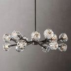 Kelly Glass Round Chandelier 36''