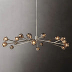Kelly Glass Round Chandelier 72''