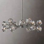 Kelly Glass Round Chandelier 36''