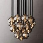 Kelly Glass Round Cluster Chandelier 19''