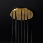 Kelly Glass Round Cluster Chandelier 19''