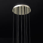 Kelly Glass Round Cluster Chandelier 14''
