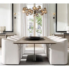 Kelly Glass Round Chandelier 60''