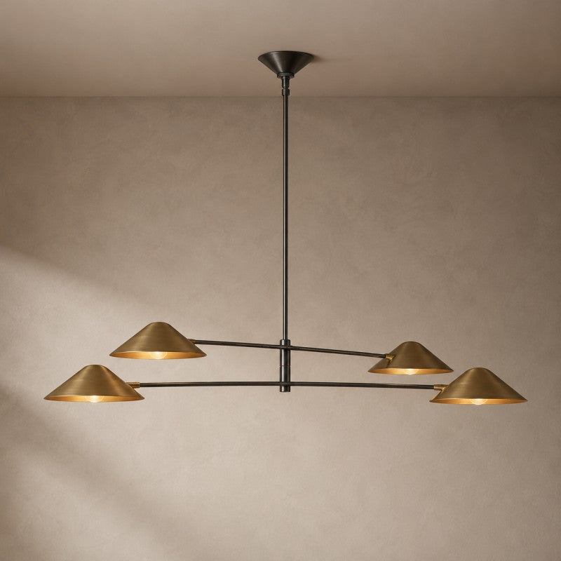 Sivans 4-Light Linear Chandelier