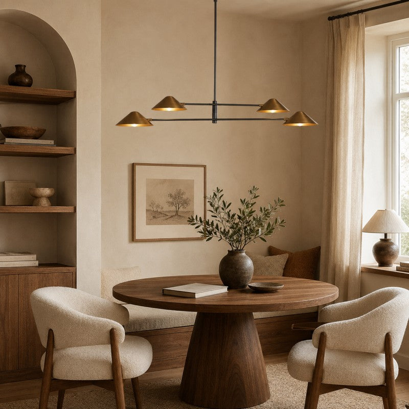 Sivans 4-Light Linear Chandelier