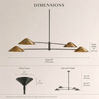 Sivans 4-Light Linear Chandelier