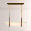 Spencer Fabric Linear Chandelier