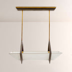 Spencer Fabric Linear Chandelier