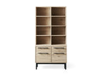 Sullivan Single Bookcase with File Base