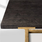 T-Brace Extension Dining Table