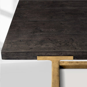 T-Brace Extension Dining Table