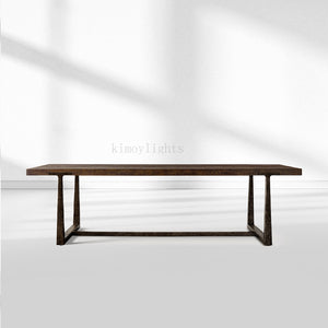 T-Brace Extension Dining Table