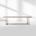 T-Brace Extension Dining Table