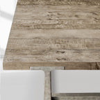 T-Brace Extension Dining Table